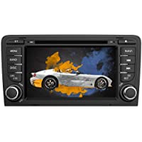 Los mejores  - AWESAFE Radio Coche 7 Pulgadas con Pantalla Táctil 2 DIN para Audi A3-S3-RS3 2006-2012- Autoradio con Bluetooth-GPS-FM…